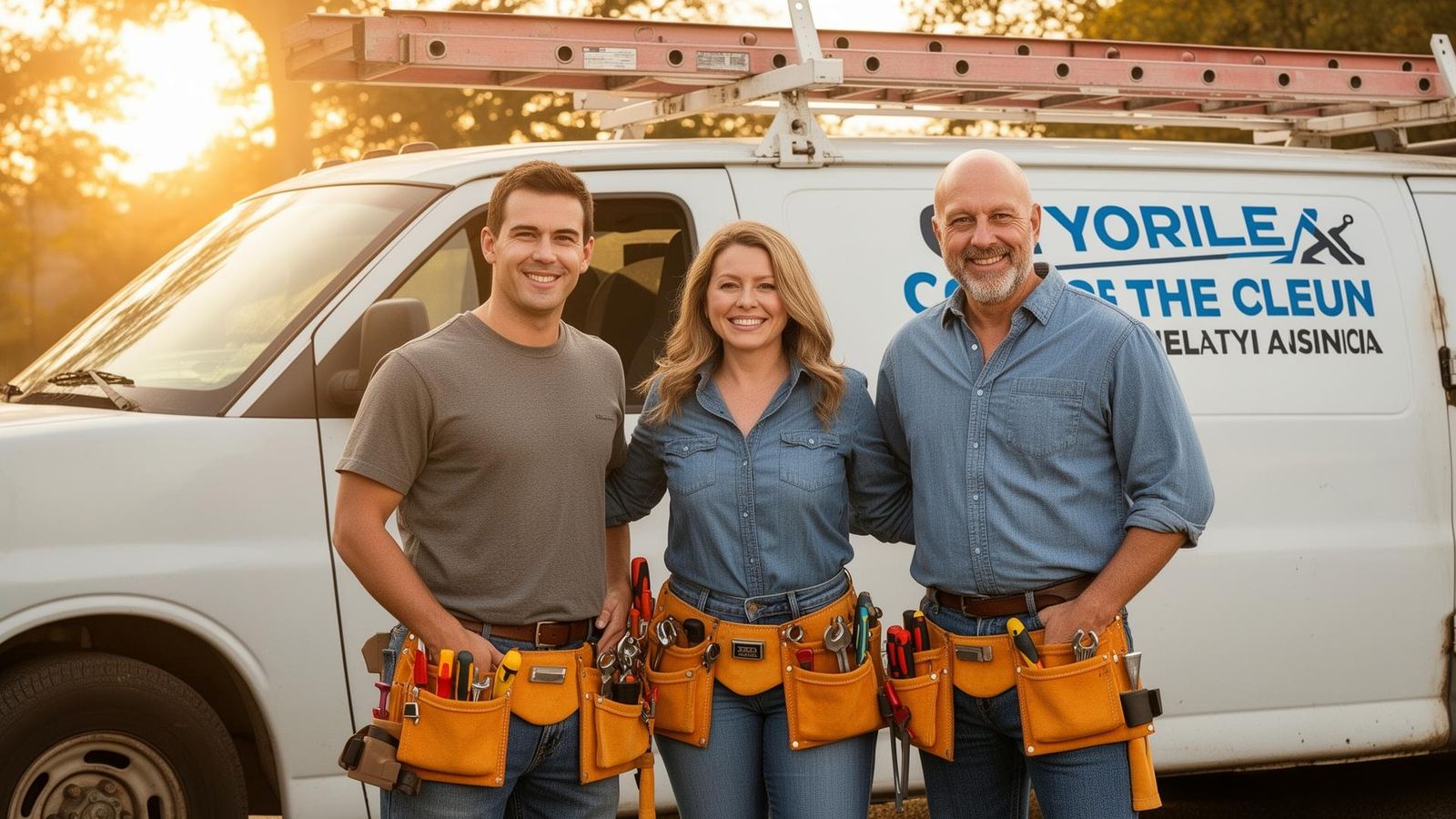 A team of home service pros